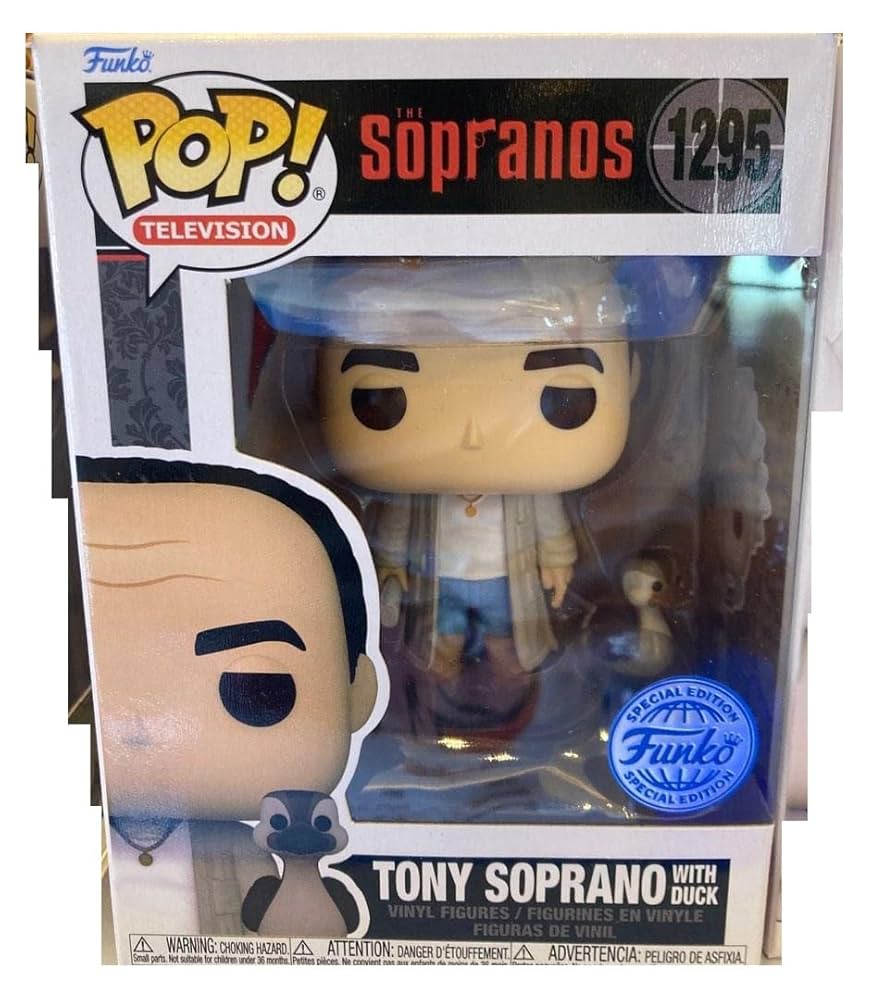 Funko The Sopranos Tony Soprano with Duck Pop Exclusive